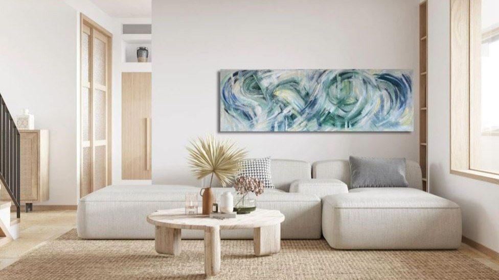 neon modern malerei acryl