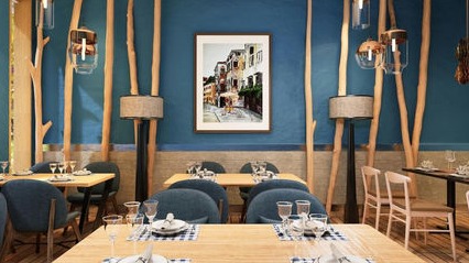 Restaurant kunstvoll